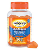 Haliborange Kids Vitamins Omega-3 and Multivitamin Orange Softies, Pack of 60