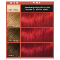 L'Oréal Paris Colorista Permanent Gel Hair Dye, Long-Lasting and Vibrant At-Home Hair Colour, High-Intensity Hues with Up to 3x More Shine, Colour: Bright Red