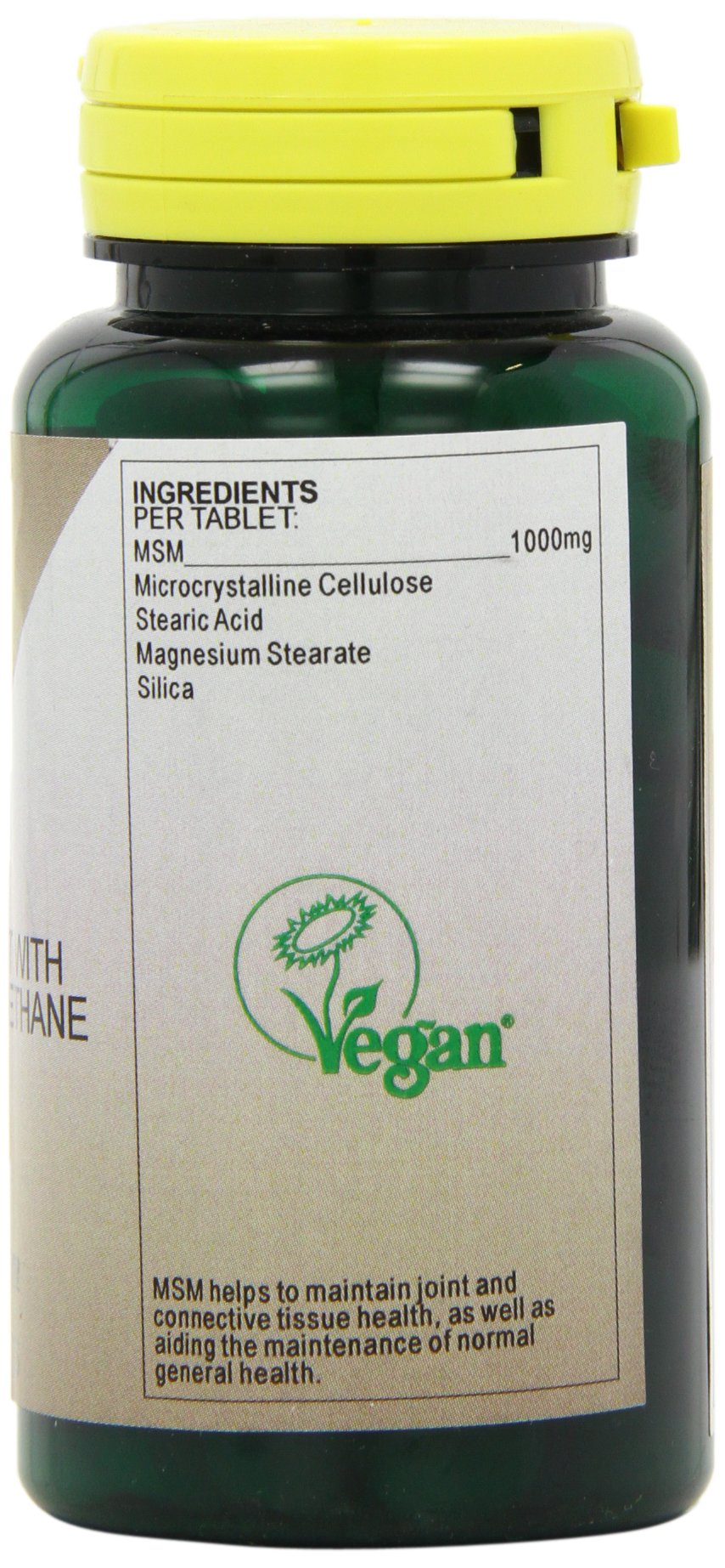 Health Plus MSM 1000mg Joint Health Supplement - 90 Tablets