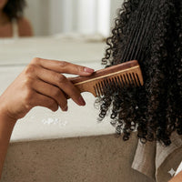 THE Unltd India Sheesham Wood Comb | Handmade Comb for Hair Care | Hair Comb for Detangling | Anti-Static | Fine Tooth Brush Best for Beard and Moustache