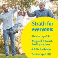 Strath Plus Vitamin D Liquid - Naturally Fermented Vitamin Food Supplement with Fermented Herbal Yeast & Vitamin D (250ml)