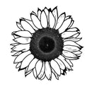 ASVP Shop Sunflower Temporary Tattoo Large Size Pack Of 4