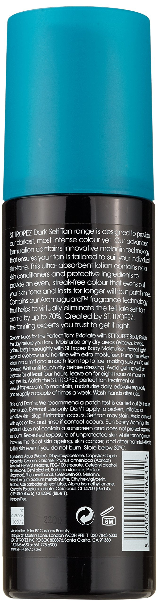 St Tropez Self Tan Dark Bronzing Lotion 200 ml