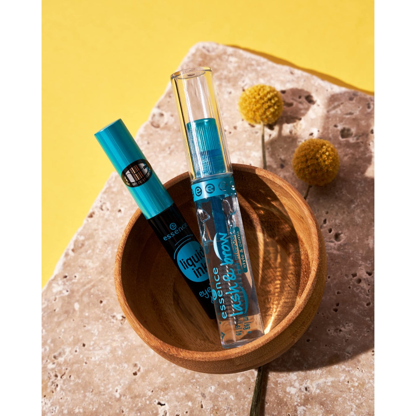 essence Lash and Brow Gel Mascara – Transparent gel mascara for brows and lashes, provides definition and hold for a natural look,ideal for eye makeup, 3 pack (3x9 ml),