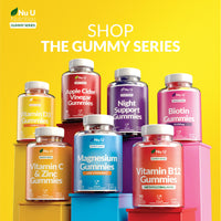 Vitamin D3 Gummies 4000IU Adults - 90 Vegetarian Gummies - Natural Orange Flavour - Chewable VIT D Gummy Supplement - Made in the UK - Nu U Nutrition