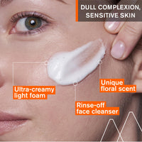 Uriage Dépiderm Brightening Cleansing Foaming Cream 100ml - Cleanses, Unifies, Illuminates Matte Complexion - Corrects and Prevents Dark Spots - Power of Mela-Technology & Vitamin C