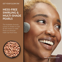 Avon Bronzing Pearls - Cool, Multi-Shade Pearls with Mineral Pigments for a buildable Multi-Dimensional Natural Glow, Suitable for All Skin Tones, Cruelty-Free Face Bronzer, 28g