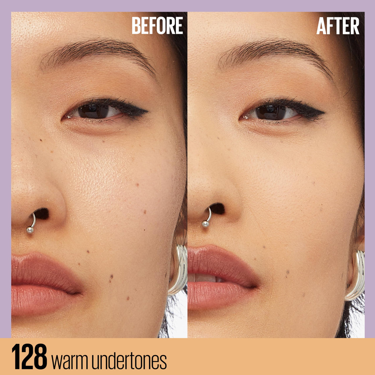 Maybelline Foundation Super Stay Lumi-Matte Up To 30H Wear Vegan* Shade 128