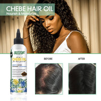 WOZUTUNT Chebe Hair Growth Butter & Oil - Thickening & Growth Formula for Men & Women (113ml)