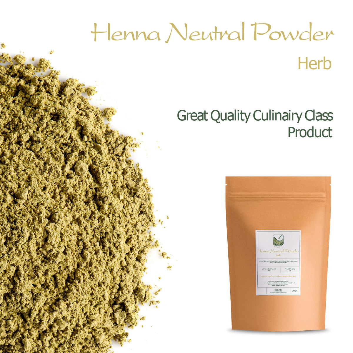 Valley of Tea Henna Organic Powder For Hair