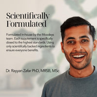 Moodeys Rest & Repeat, Organic Natural Sleep Supplement | Deep Sleep & Recovery | Functional Mushrooms & Adaptogens | Reishi Mushroom (5,250mg), Ashwagandha KSM-66 (4,800mg), Lemon Balm & L-Theanine