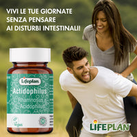 LIFEPLAN Lifeplan Acidophilus and Rhamnosus Vegicap 50 Capsules