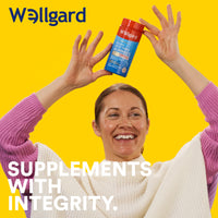 Vegan High Fibre Gummies Wellgard – High Strength Fibre Gummy Vitamins B₆, B₁₂, Biotin, and Folic Acid, Strawberry Flavour, UK Formulated