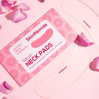 Skinremide 2 Silicon Neck Wrinkle Pads - Anti Wrinkle Premium Reusable Patches for Skin Lines Prevention - Wrinkle Smoothing Overnight Treatment for Neck
