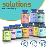 Applied Nutrition - Solutions - Marine Collagen - High Strength Type I Hydrolysed Collagen Capsules - Skin, Hair, Nail & Joint Support - 60 Capsules - 30 Servings