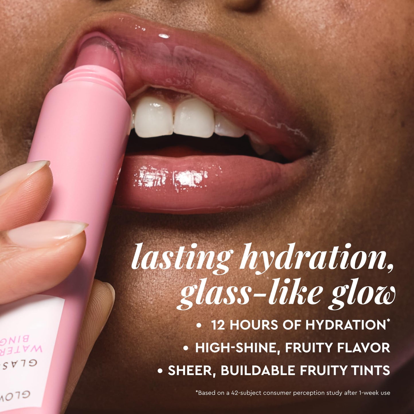 Glow Recipe Glass Balm Lip Treatment - Watermelon Bingsoo Sheer Soft Pink (15 ml)