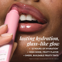 Glow Recipe Glass Balm Lip Treatment - Watermelon Bingsoo Sheer Soft Pink (15 ml)