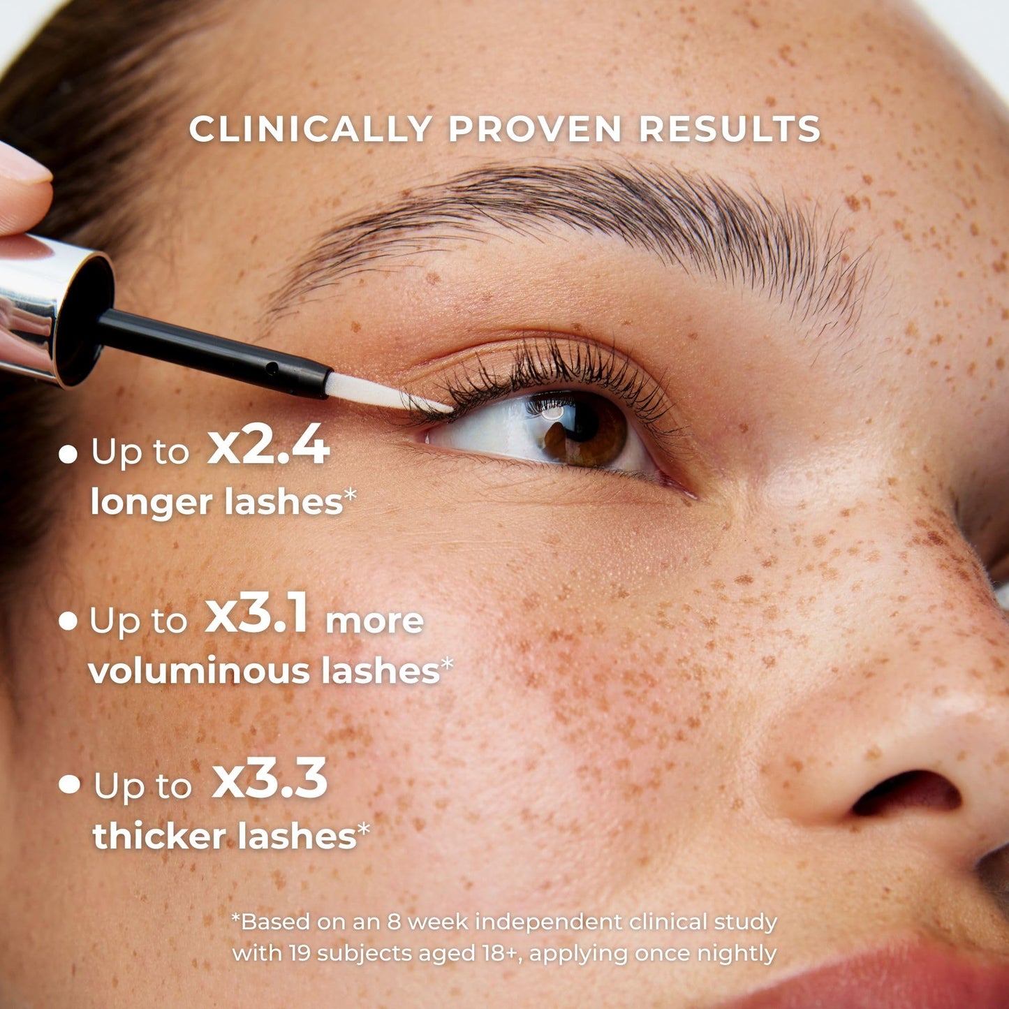 WUNDERBROW Wunderbrow Growth Enhancer Brow & Lash Serum, 2-in-1 Growth Serum For Fuller, Thicker, Healthier Brows & Lashes, Clinically Tested Formula, Visible Results in 6-8 weeks