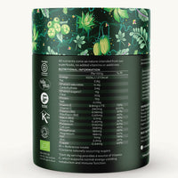 Aduna Organic Super Greens Blend | 100% Natural Superfood Powder for Immune Support & Energy | Stir-in Blend with 10+ Superfoods, Moringa & More | Vegan Powder for Smoothies, Shakes & Yoghurt | 250g