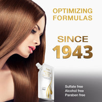 Vitamins Hair Mask Conditioner Keratin Treatment - Biotin Castor and Coconut Oil Deep Conditioning for Thin Fine Hair - Anti Frizz Moisturiser for Curly Straight Dry Damaged & Frizzy Hair