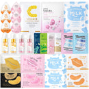 Cureluxe 27PCS Pamper Gifts for Women - Teenage Girls Gifts - Skincare Set with Face Mask,Sleeping Face Mask,Face Serum,Face Cream,Body Cream,Lip Mask,Eye Patch - Birthday Gifts for Women - Skin Care Gift Set