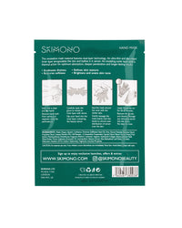 Hydrating Hand Mask Gloves – Pamper Gift Shea Butter and Aloe Infused Moisturising Gloves for Dry Hands, Skincare Treatment with Collagen, Hyaluronic Acid - Luxury Home Spa by SKIMONO (4 Pairs)