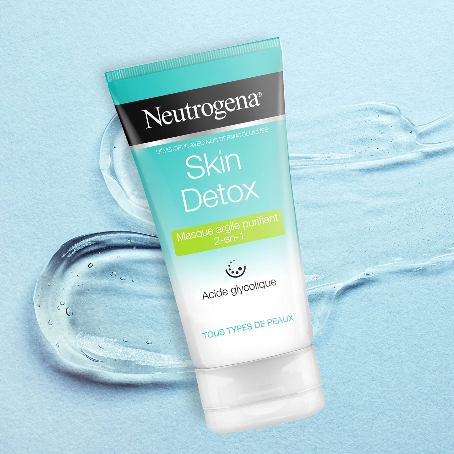 Neutrogena Skin Detox Purifying Clay Mask 2in1 150ml