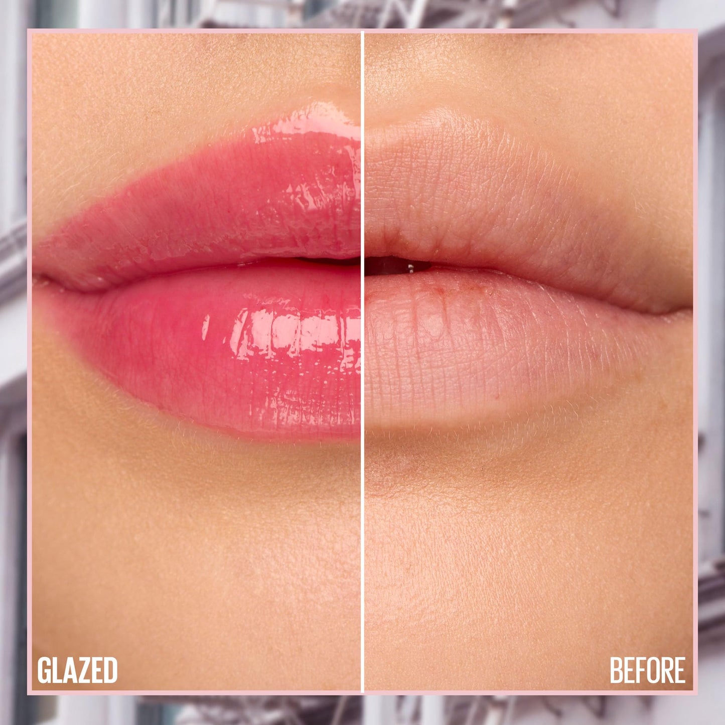 Maybelline New York Lifter Glaze Lip Oil Balm, Up to 24HR Hydration, Plumping for Fuller Lips, Hyaluronic Acid & Acerola Cherry Extract for Ultra-Comfortable Shine, Shade: Rose Bite