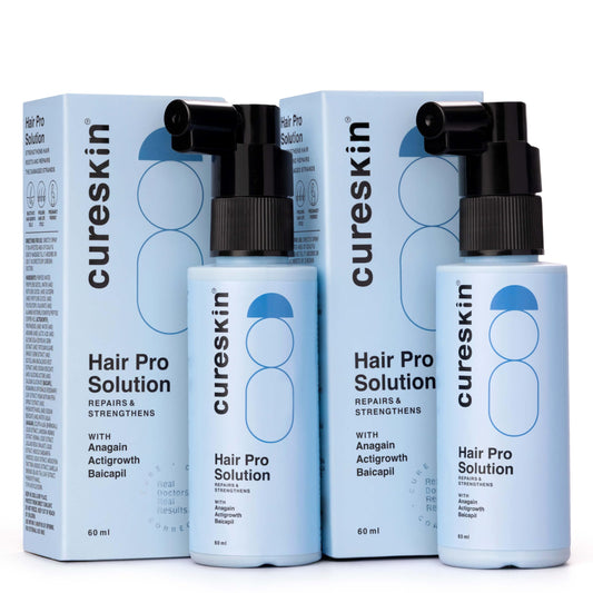 Cureskin Hair Growth Serum Rosemary Hair Spray | Rosemary Oil for Hair | Anti Hair Fall Serum for Men & Women | Strengthen Roots, Nourish Scalp, 60 ml (Pack of 2)