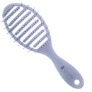 K Kumi Professional Beauty Kumi Blue Detangling Hair Brush - Wheat Straw Derived Anti-Breakage detangling Brush, Flexible Straw Brush for Wet and Dry Hair - Ideal for Home Use - Eco Friendly Hairbrush