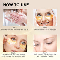 Vinimay Under Eye Masks 25 Pairs, Collagen Eye Mask, Eye Patches Skincare, Eye Treatment for Anti Aging, Anti Wrinkle, Moisturizing & Reducing Fine Lines, Dark Circles and Puffy Eyes for Women, Men