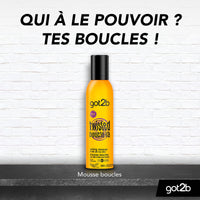 got2b Hairdressing foam for hair - curls - 250 ml.