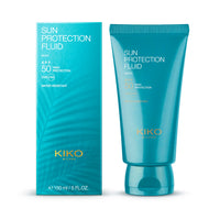 KIKO Milano Sun Protection Fluid Body Spf 50, Moisturising Body Sunscreen With SPF 50 And Hyaluronic Acid. Protects Against UVA And UVB Rays