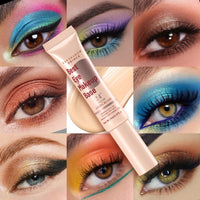 HAORQEE Under Eye Brightener, Eye Concealer for Dark Circles, Colour Corrector Eye Cream, Hydrating Eye Primer, Waterproof Full Coverage Long Lasting Eyeshadow Base Concealer