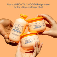 Nature Spell Bright & Smooth Body Cream, Brightening and Hydrating for All Skin Types, with Vitamin C, Fruit AHA, Allantoin, Vegan, 250ml