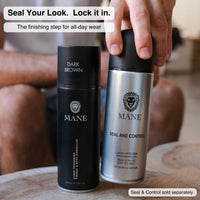 MANE Mane Micro-Mineral Hair Thickening Spray & Root Touch Up Spray, Instant Volume & Root Cover Up for Thinning or Fine Hair, Lightweight Buildable Coverage for Men & Women, Dark Brown, 200 ml