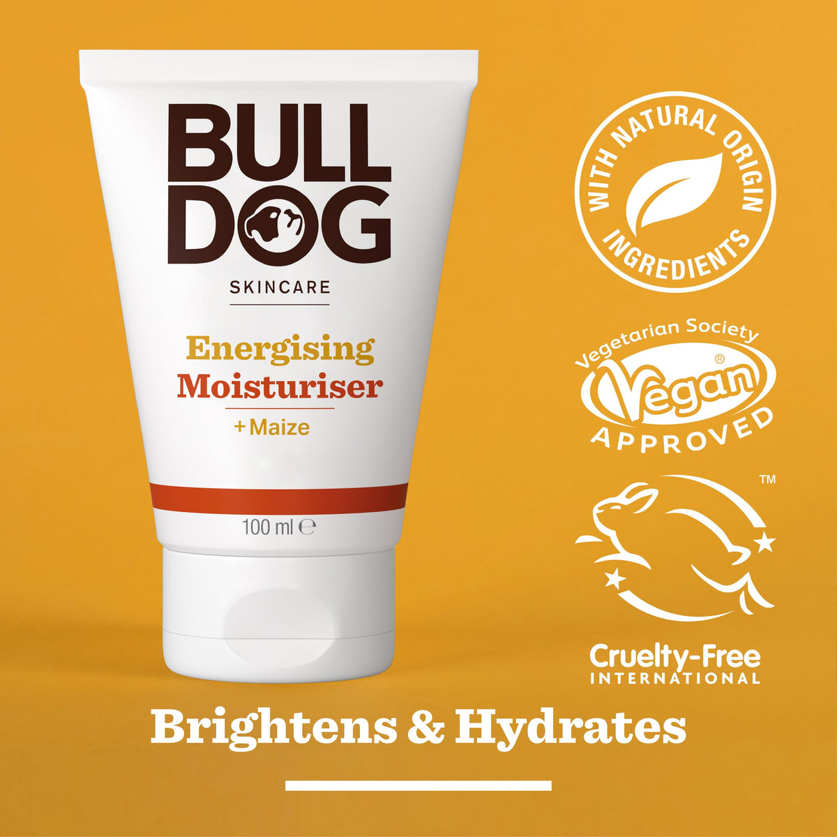 Bulldog Skincare for Men BULLDOG SKINCARE - Energising Moisuriser For Men Brightens and Hydrate 100 ml