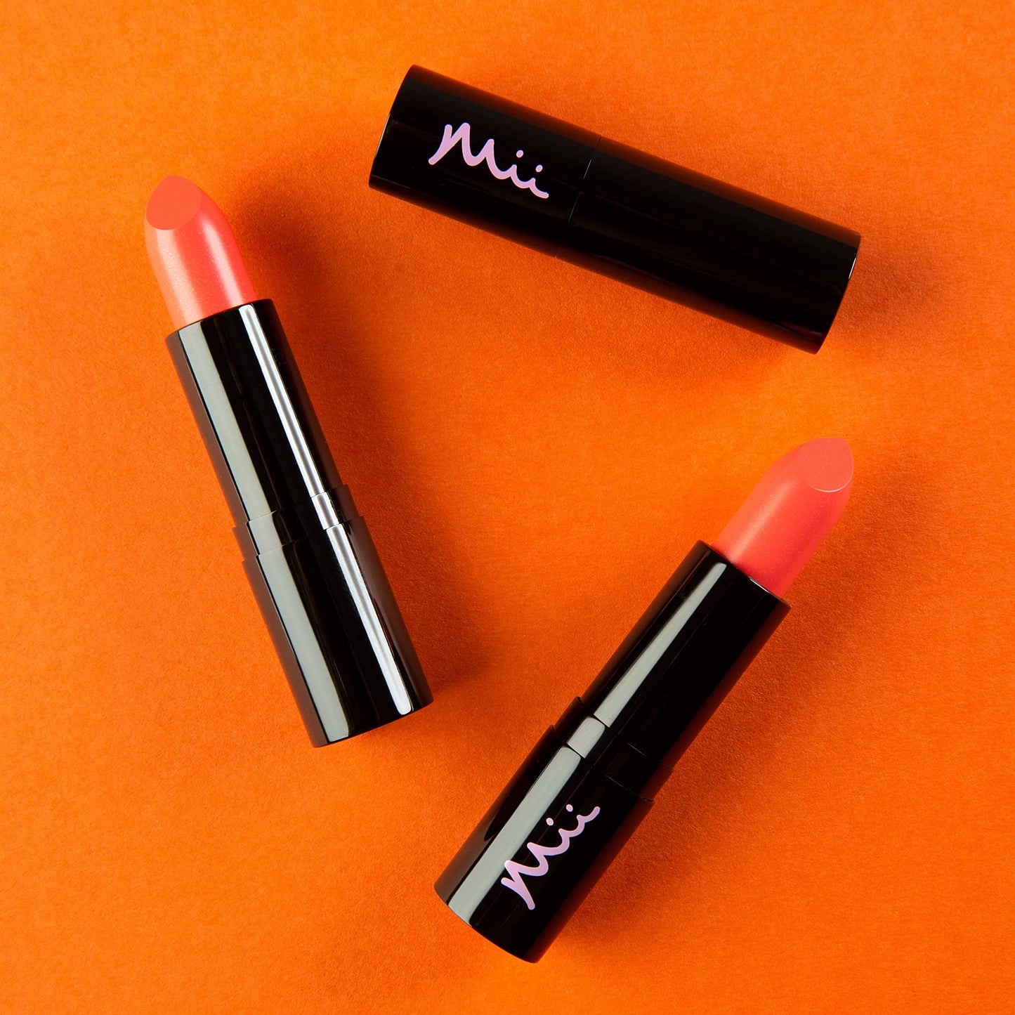 Mii Cosmetics | 16 shades Moisturising Lip Lover Long-Lasting Plump Lipstick | Improve the Condition of your Lips & Deliver a Rich Colour and Sheen | Whisper 01