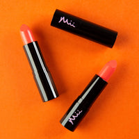 Mii Cosmetics | 16 shades Moisturising Lip Lover Long-Lasting Plump Lipstick | Improve the Condition of your Lips & Deliver a Rich Colour and Sheen | Whisper 01