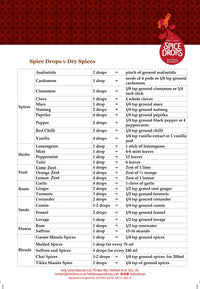 Spice Drops Garlic Extract – Natural Flavour for Easily Adding Garlic to Dishes and Recipes (100ml Bottle)