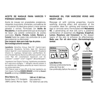 ALMA SECRET Oil varicose veins and tired legs 100 ml of oil