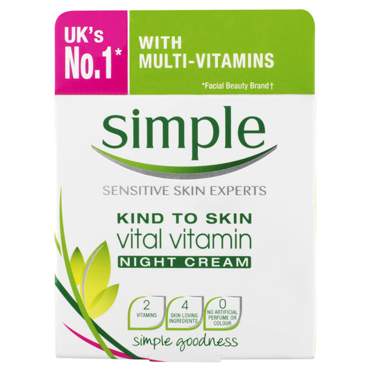 Simple Kind to Skin Vital Vitamin Night Cream 50ml