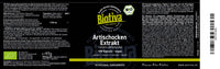 Biotiva Artichokes Extract Organic - 300 (2x150) Capsules - Organic Extract - from Fresh Artichoke Leaves - high dose with 10-20:1 Ratio - Minimum 2,5% Cynari - Packed in Germany - Vegan