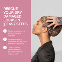 FUL Moisturising Hair Mask, Deep Conditioning Treatment, Dry Damaged Hair