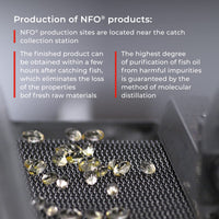 NFO Omega 3 6 9 Salmon Oil [120 Capsules] Made in Norway High-dose Salmon Oil with high DPA, EPA, DHA Concentration in The Form of triglycerides A Natural Complex with Fish Oil from Fresh Wild Fish