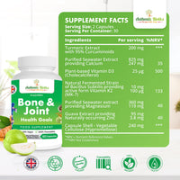 Authentic Biotics – 60 100%Natural Multivitamins for Men & Women, Vegan Vitamin D3, Calcium Magnesium Zinc K2 & Turmeric with Curcuminoids, Multivitamin and Minerals for Bone Health & Joint Care