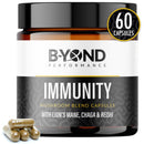 B-YOND Performance Mushroom Complex Supplements for Immune Support - Premium Lion’s Mane Mushroom Supplement Capsules with Chaga, Maitake & Reishi Mushroom - Supplement for Women & Men by B-Yond Performance, 60 Capsules