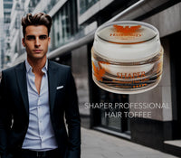 HB HAIRBOND UNITED KINGDOM Hairbond United Kingdom Shaper Professional Hair Toffee (100ml) mens premium hair wax STRONG HOLD and LOW SHINE
