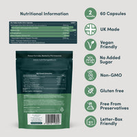 Nutrition Geeks Ashwagandha KSM 66 Complex – 3000mg Enhanced with L-Tryptophan & Vitamin B6 (2 Month Supply) – Ashwagandha High Strength Capsules with 250mg Extract (Not Gummies or Powder) - Vegan, UK Made