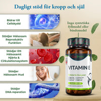 Best Immune International Best Immune, 100% Vitamin E 500iu Improved Formula 100 Vegan Capsules Highest bioavailability
